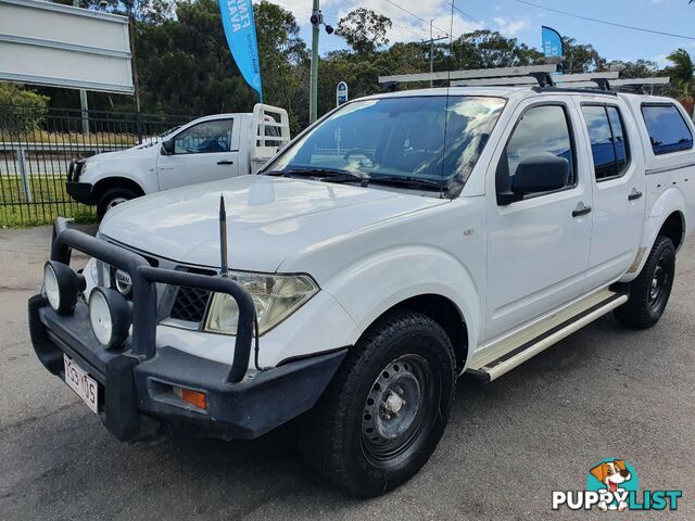 2012 NISSAN NAVARA RX (4x4) D40 MY11 DUAL CAB P/UP