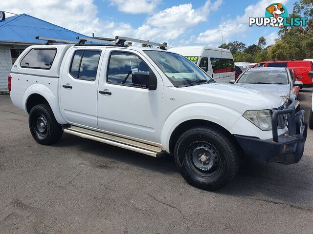 2012 NISSAN NAVARA RX (4x4) D40 MY11 DUAL CAB P/UP