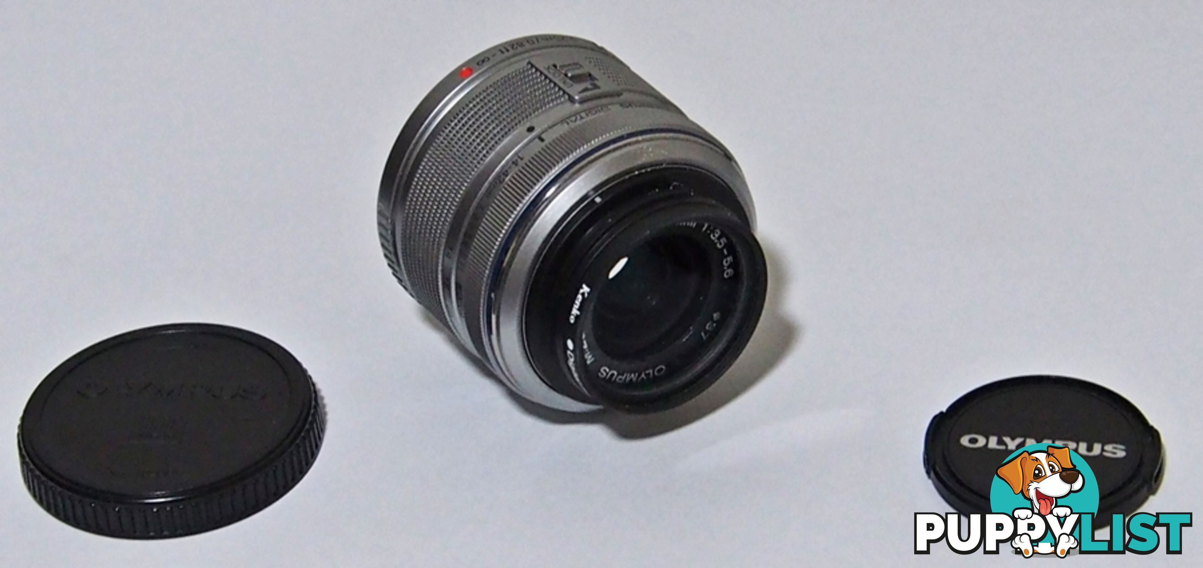 Olympus M.Zuiko ED 14-42mm f3.5-5.6 R Micro 4/3 Silver zoom lens