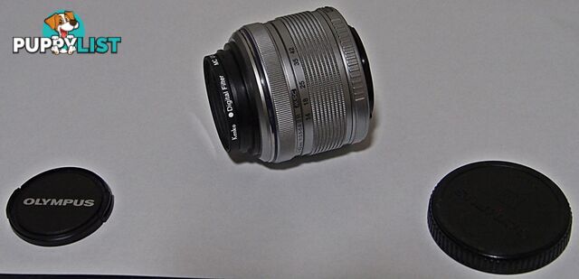 Olympus M.Zuiko ED 14-42mm f3.5-5.6 R Micro 4/3 Silver zoom lens