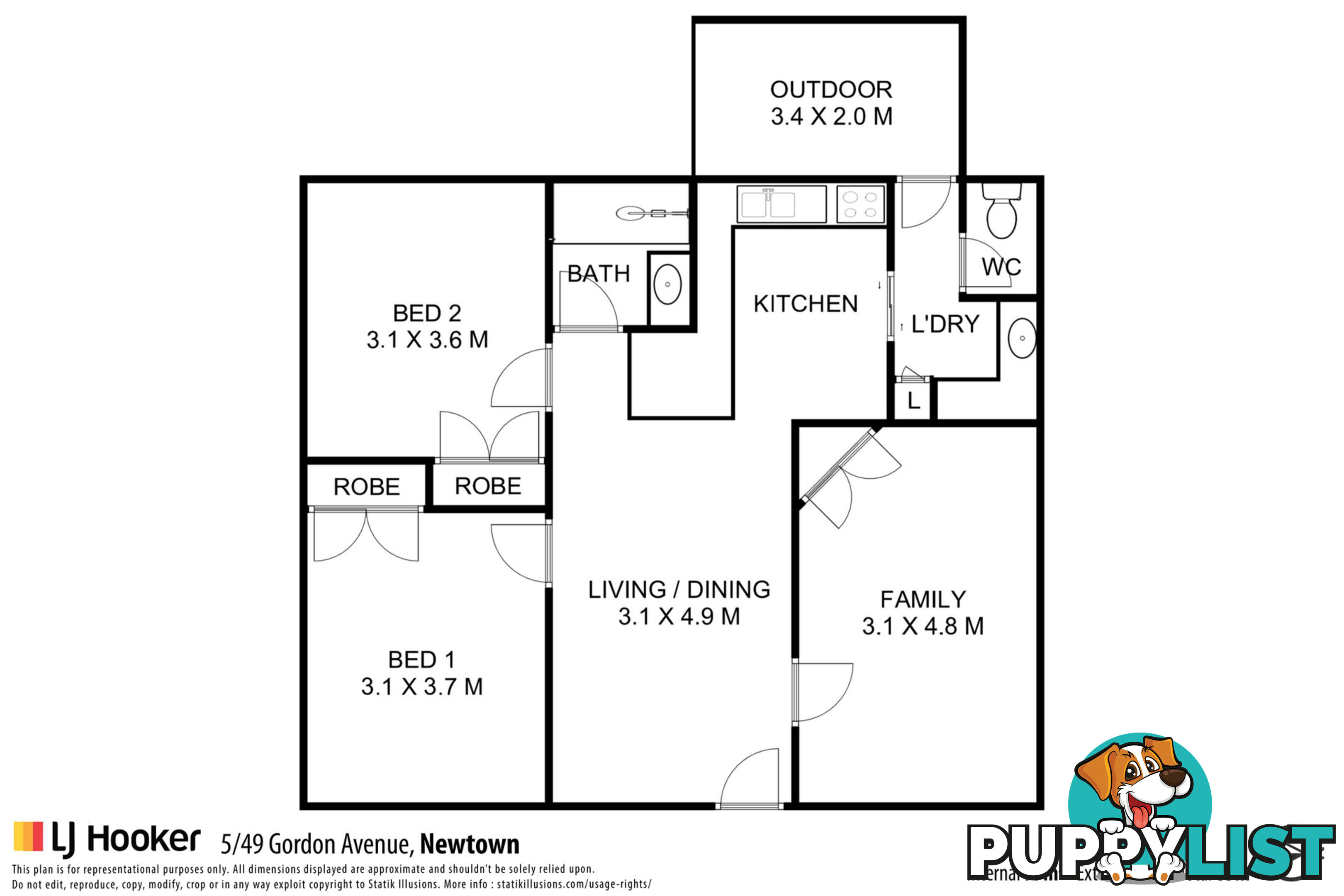 5/49 Gordon Avenue NEWTOWN QLD 4350