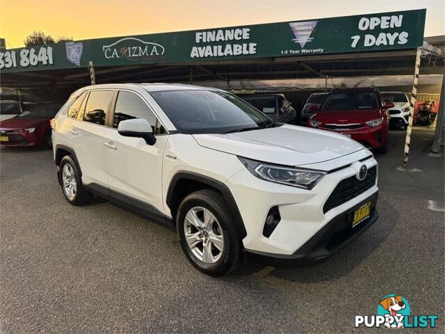 2019 TOYOTA RAV4 GX 2WD HYBRID (NAV) AXAH52R SUV