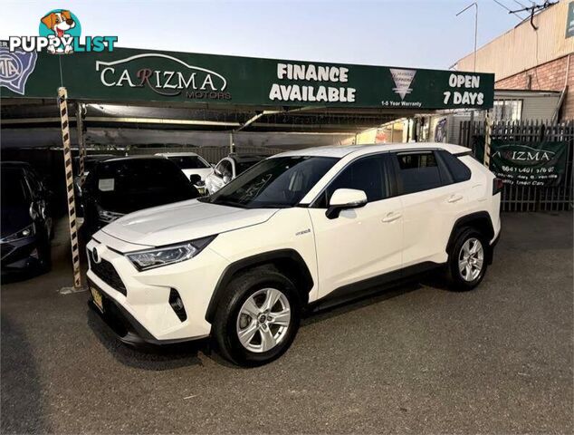 2019 TOYOTA RAV4 GX 2WD HYBRID (NAV) AXAH52R SUV