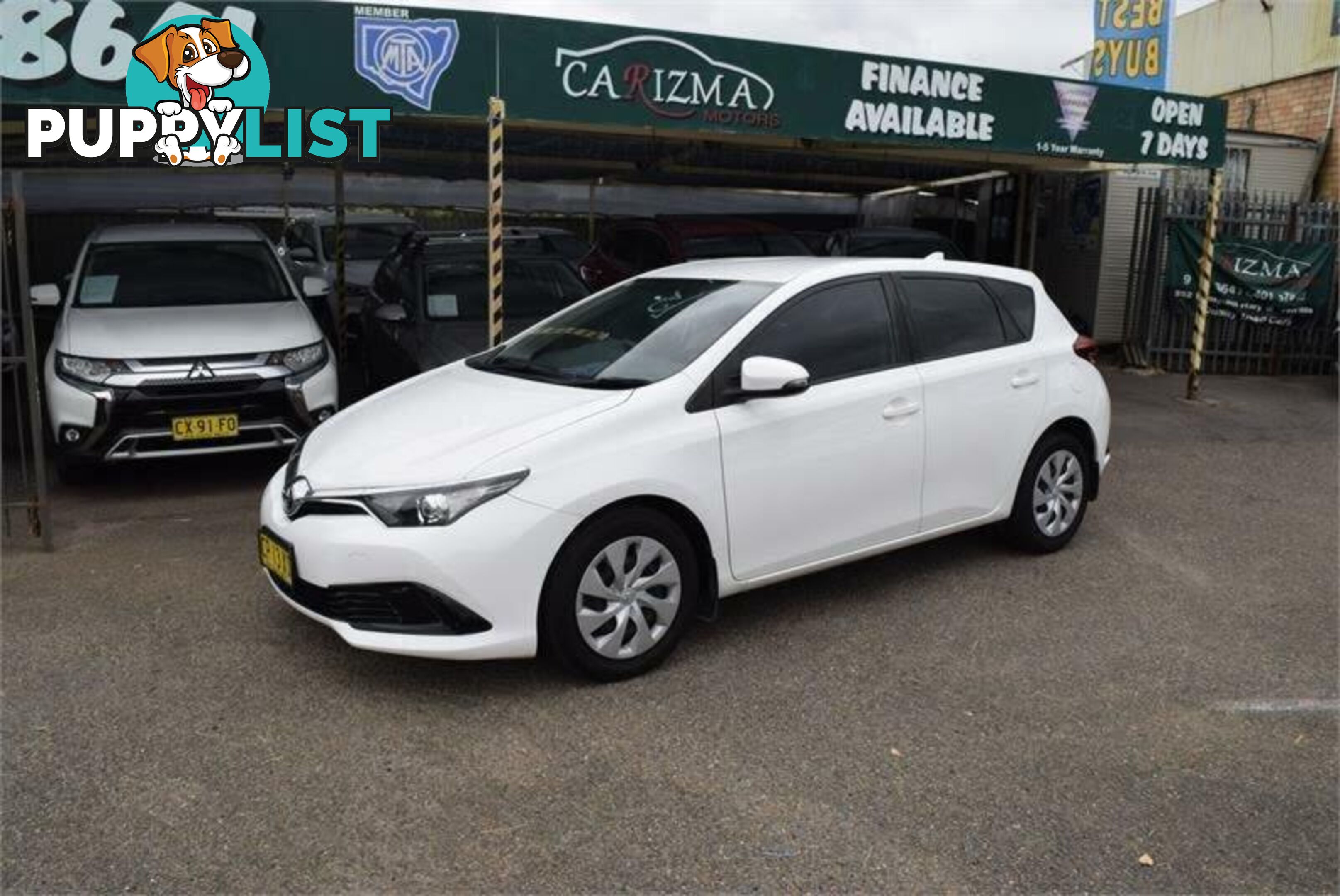 2018 TOYOTA COROLLA ASCENT ZRE182R MY17 HATCH, 5 DOORS, 5 SEATS