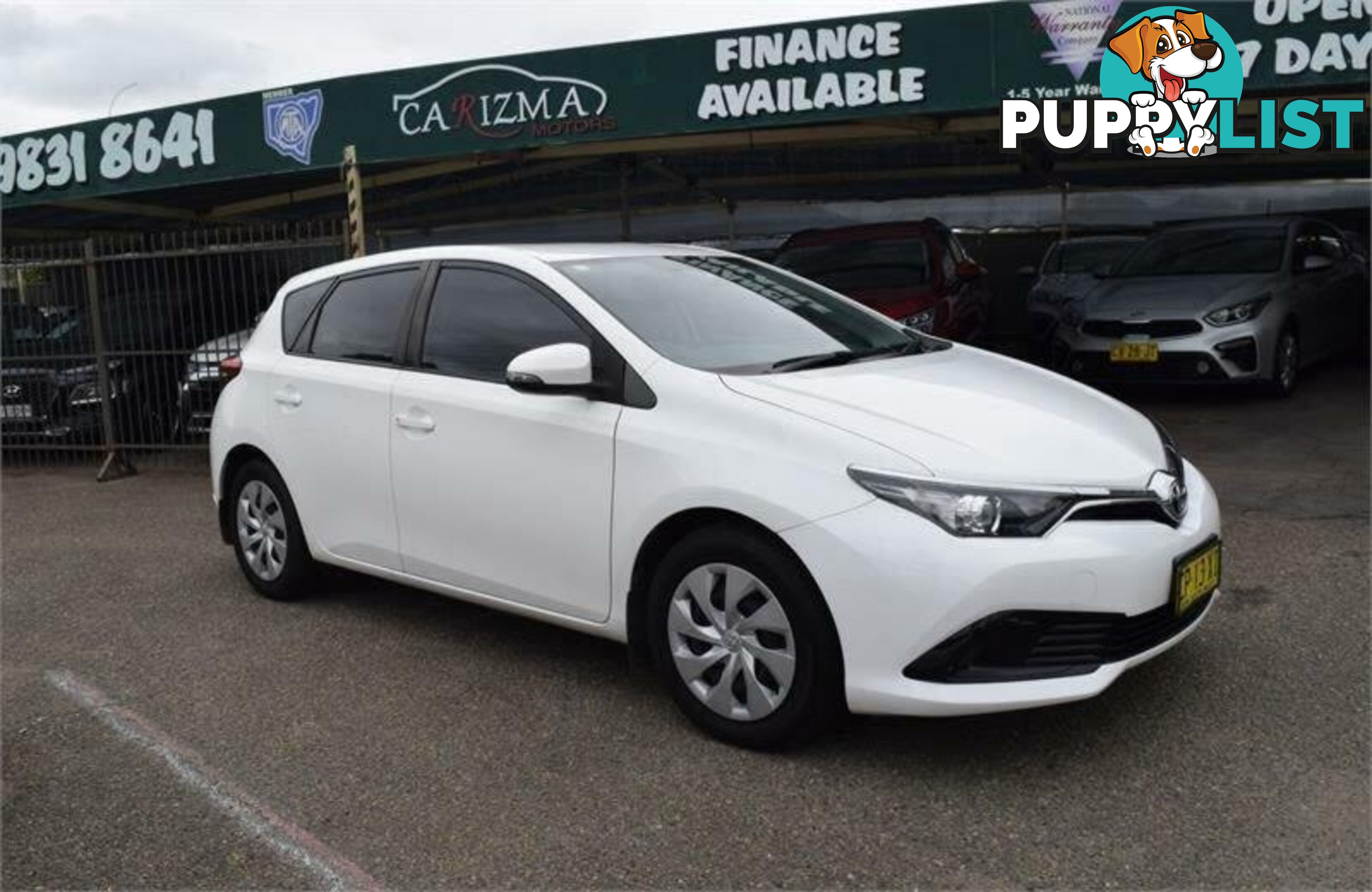 2018 TOYOTA COROLLA ASCENT ZRE182R MY17 HATCH, 5 DOORS, 5 SEATS