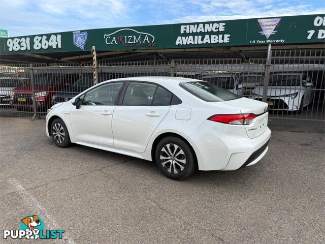 2020 TOYOTA COROLLA ASCENT SPORT (HYBRID) ZWE211R SEDAN