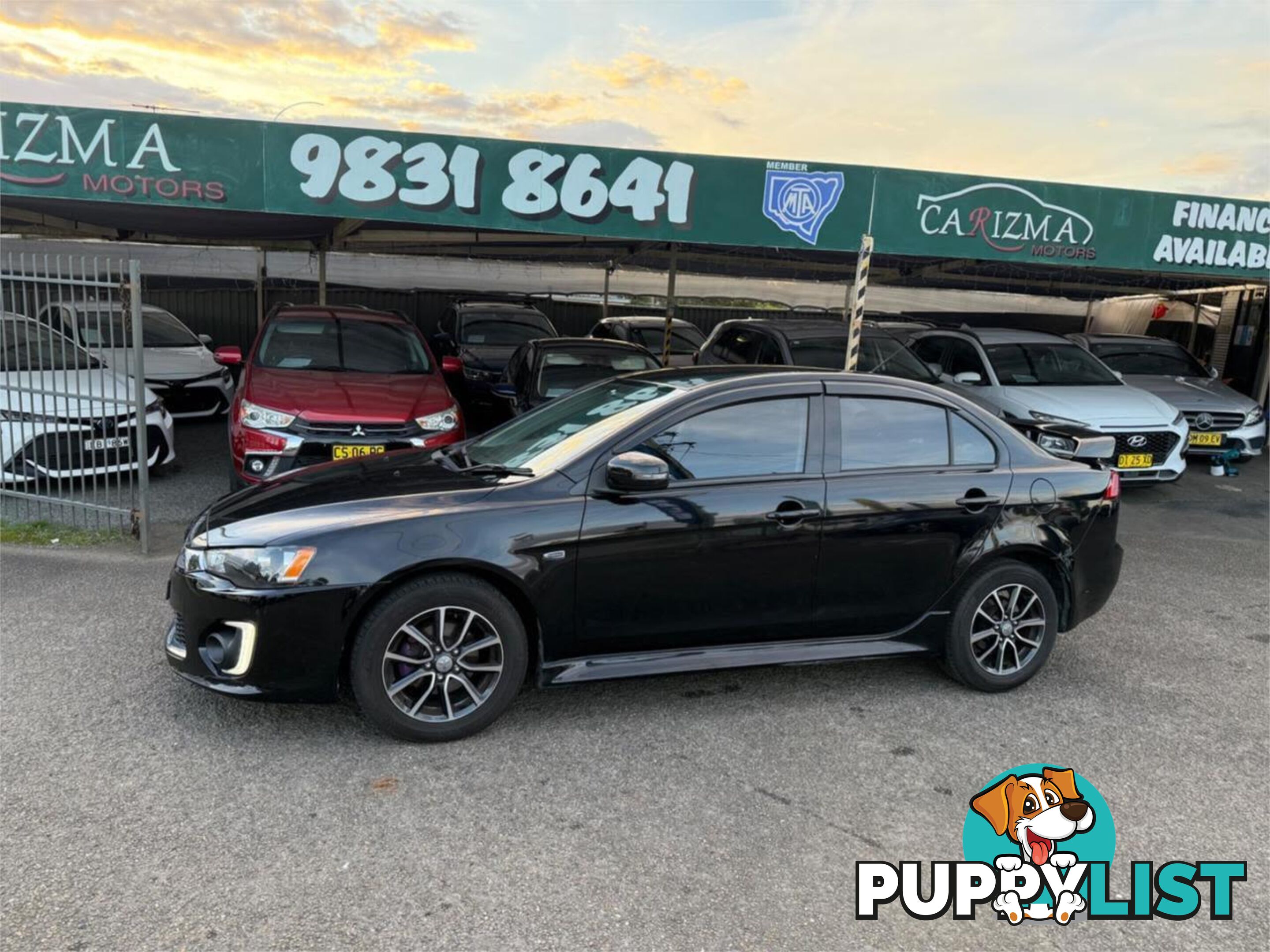 2017 MITSUBISHI LANCER ES SPORT CF MY17 SEDAN
