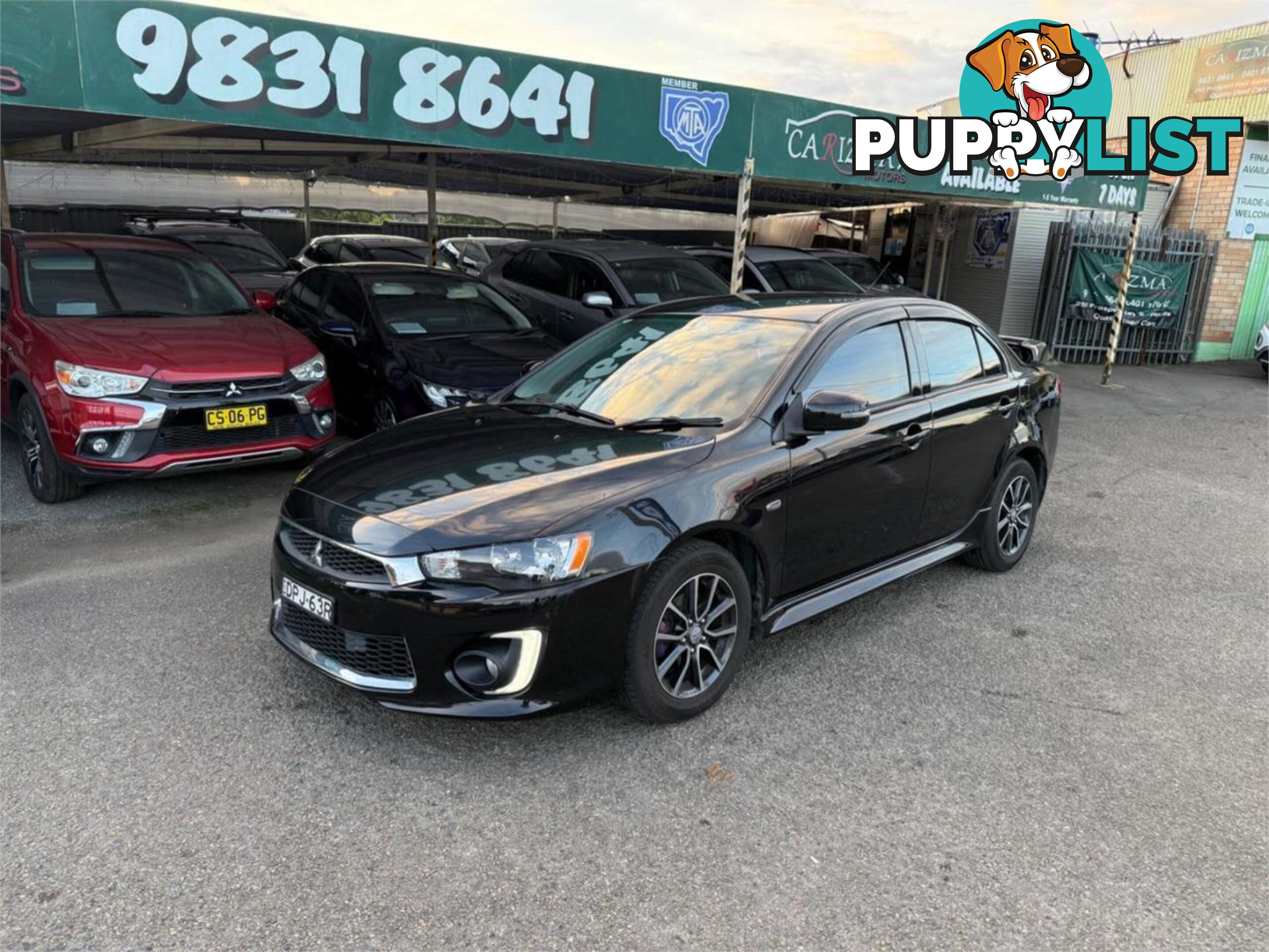 2017 MITSUBISHI LANCER ES SPORT CF MY17 SEDAN