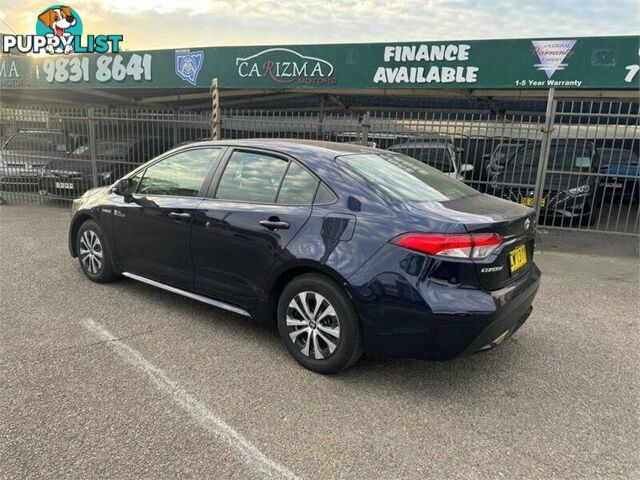 2020 TOYOTA COROLLA ASCENT SPORT (HYBRID) ZWE211R SEDAN, 4 DOORS, 5 SEATS