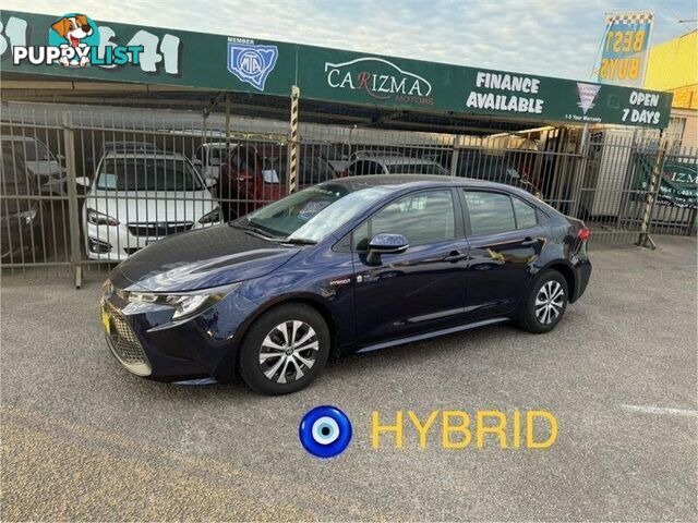 2020 TOYOTA COROLLA ASCENT SPORT (HYBRID) ZWE211R SEDAN, 4 DOORS, 5 SEATS