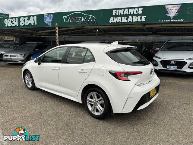 2021 TOYOTA COROLLA ASCENT SPORT MZEA12R HATCH, 5 DOORS, 5 SEATS