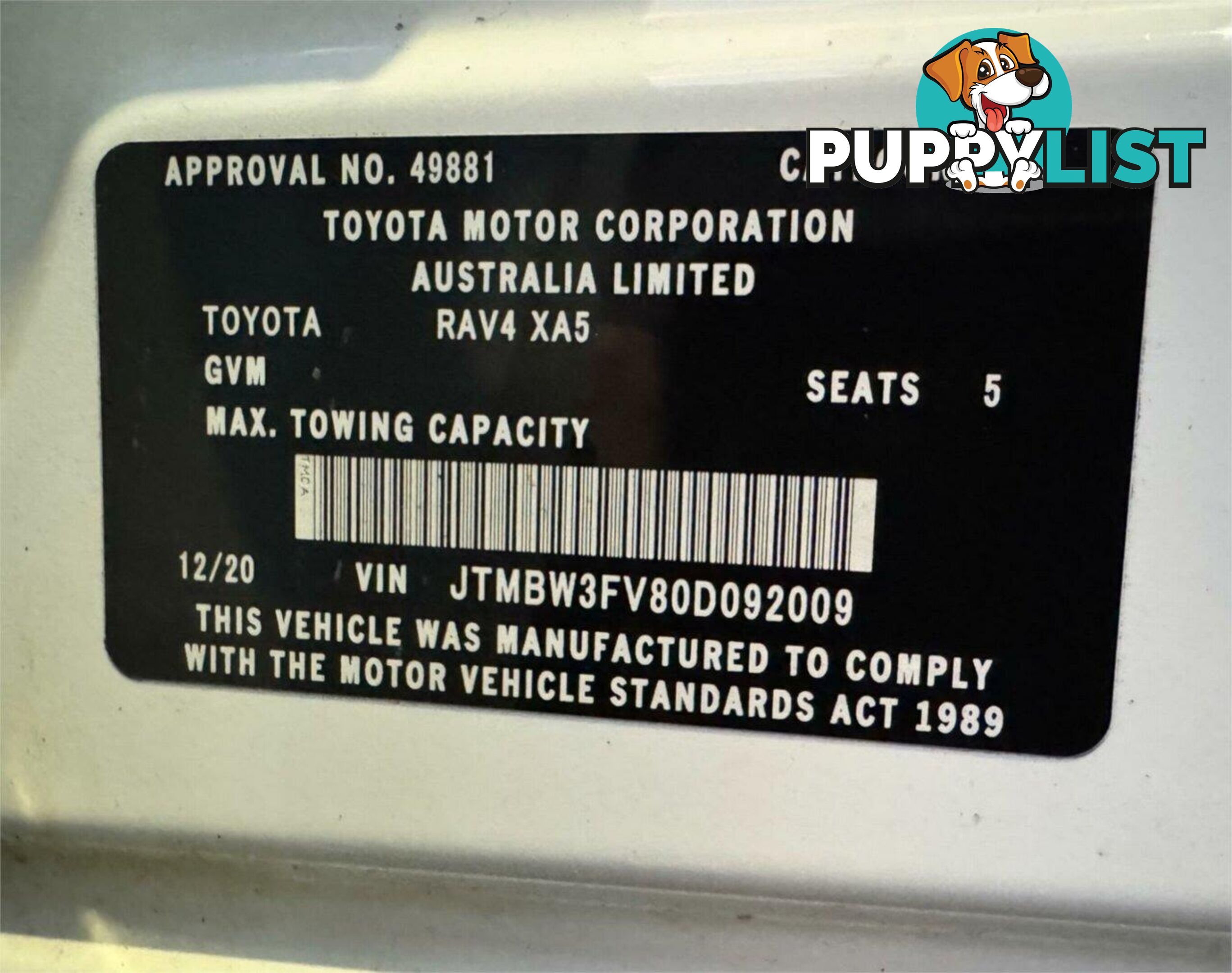 2020 TOYOTA RAV4 GX (AWD) HYBRID AXAH54R SUV