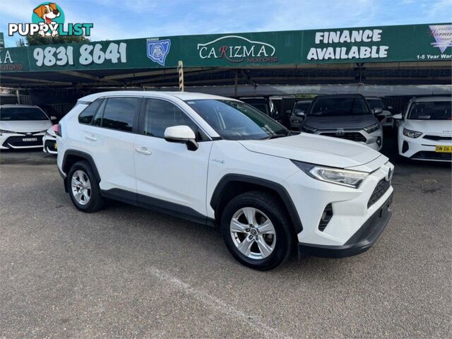 2020 TOYOTA RAV4 GX (AWD) HYBRID AXAH54R SUV
