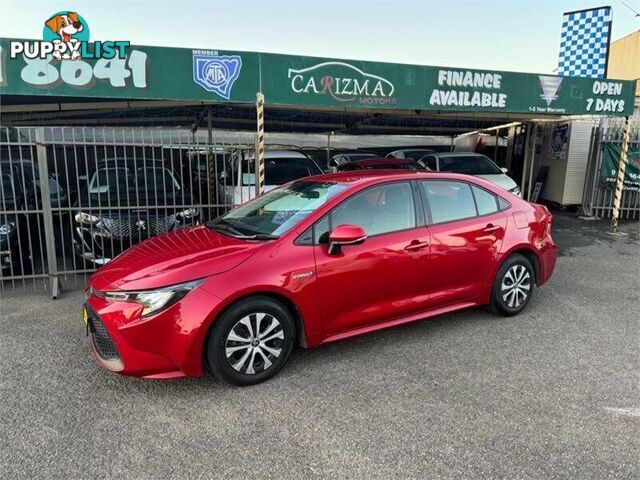 2020 TOYOTA COROLLA ASCENT SPORT (HYBRID) ZWE211R SEDAN