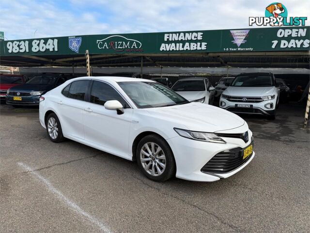 2018 TOYOTA CAMRY ASCENT (HYBRID) AXVH71R MY19 SEDAN