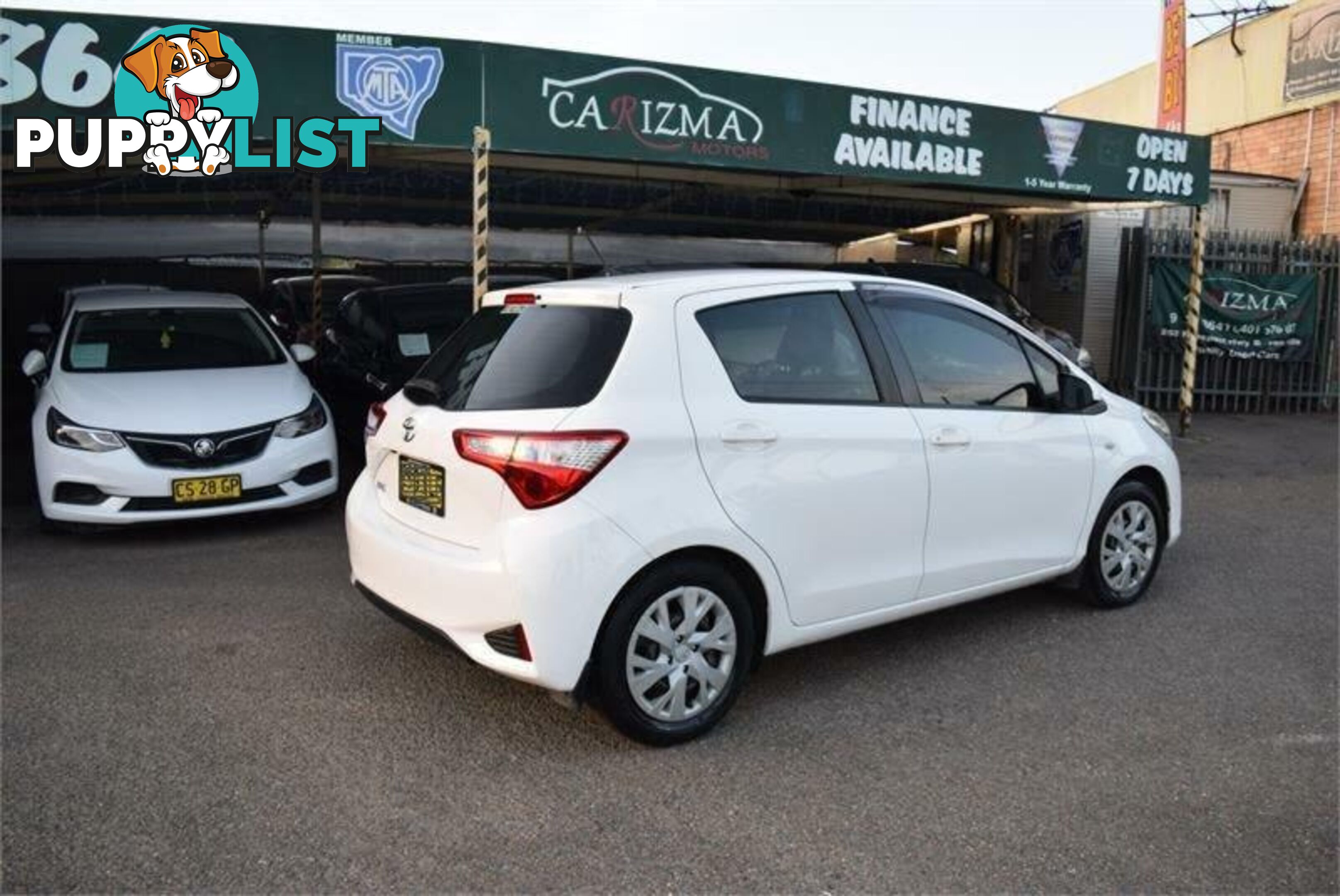 2015 TOYOTA YARIS ASCENT NCP130R MY15 HATCH, 5 DOORS, 5 SEATS