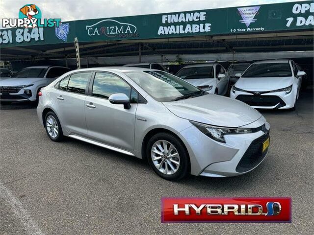 2021 TOYOTA COROLLA ASCENT SPORT HYBRID ZWE211R SEDAN, 4 DOORS, 5 SEATS