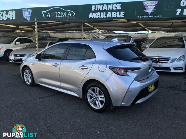 2018 TOYOTA COROLLA ASCENT SPORT (HYBRID) ZWE211R HATCH, 5 DOORS, 5 SEATS