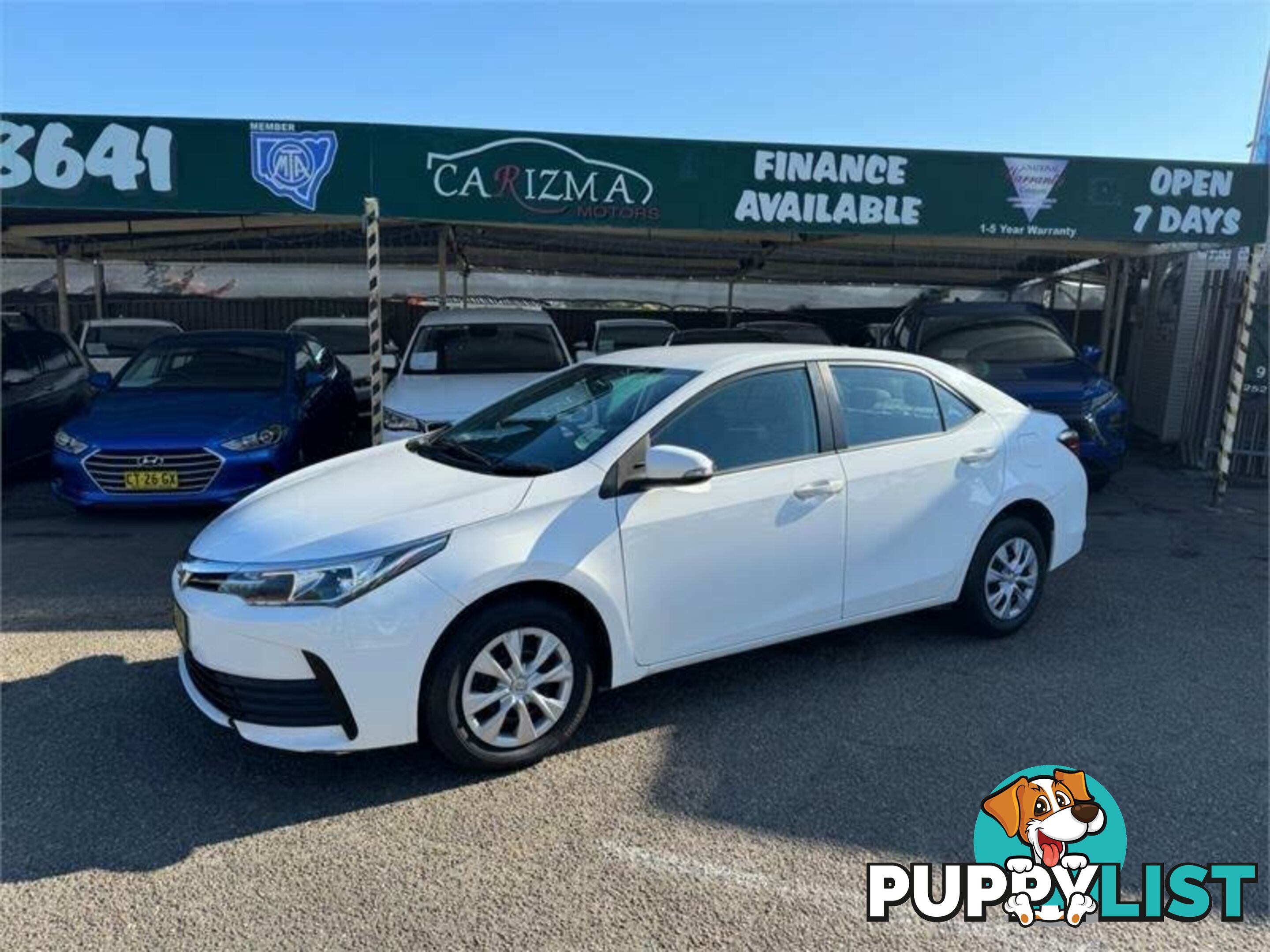 2017 TOYOTA COROLLA ASCENT ZRE172R SEDAN, 4 DOORS, 5 SEATS