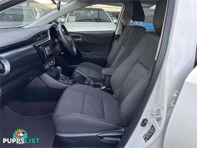 2018 TOYOTA COROLLA ASCENT ZRE182R MY17 HATCH, 5 DOORS, 5 SEATS