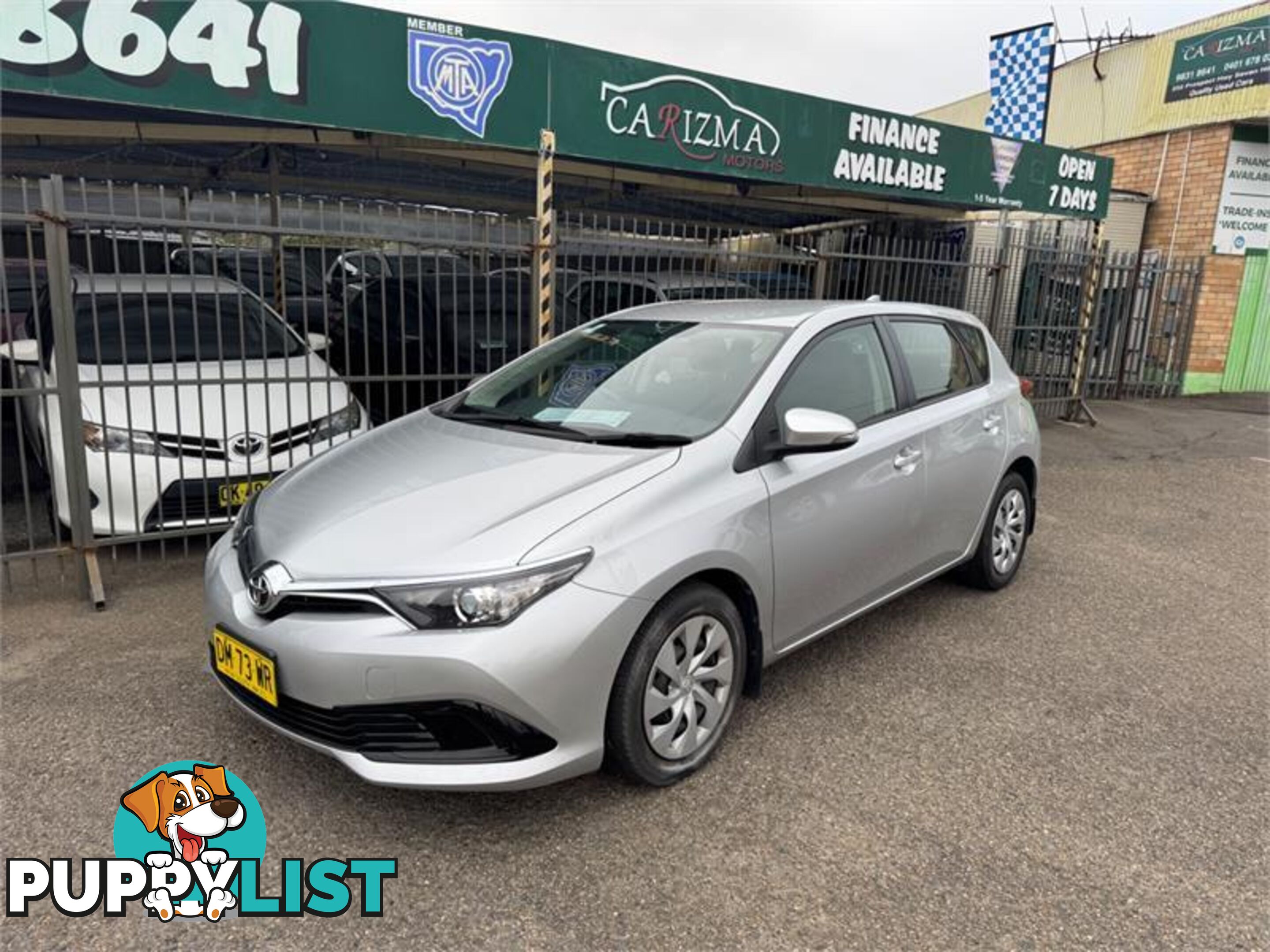 2018 TOYOTA COROLLA ASCENT ZRE182R MY17 HATCHBACK