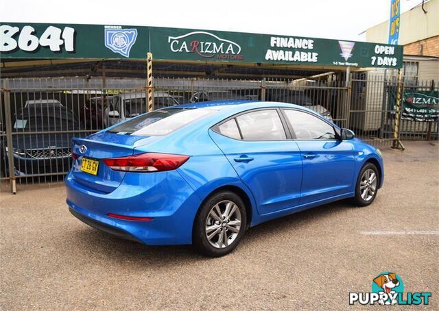 2016 HYUNDAI ELANTRA ACTIVE 2.0 MPI AD SEDAN, 4 DOORS, 5 SEATS