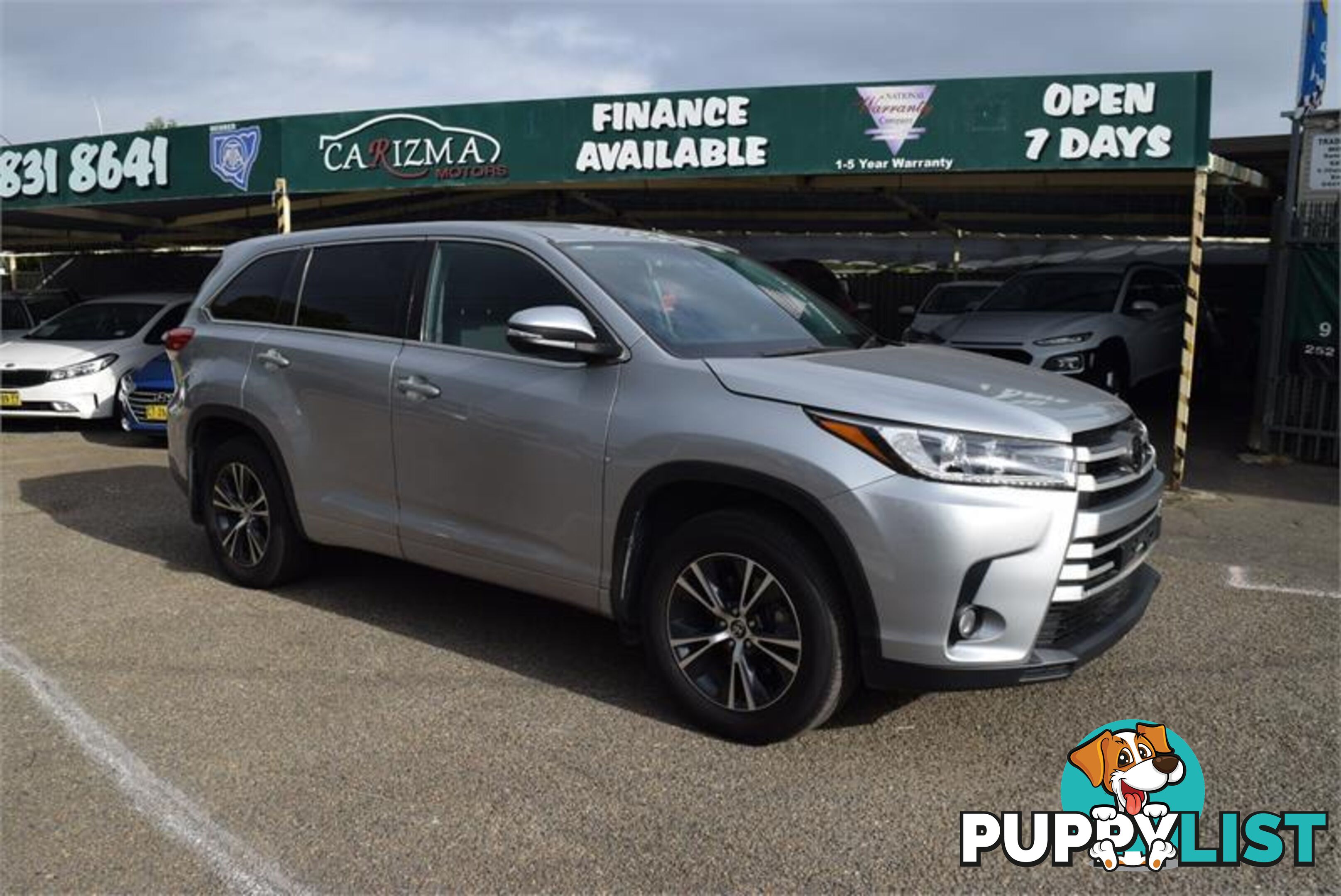 2018 TOYOTA KLUGER GX (4X2) GSU50R SUV, 4 DOORS, 7 SEATS