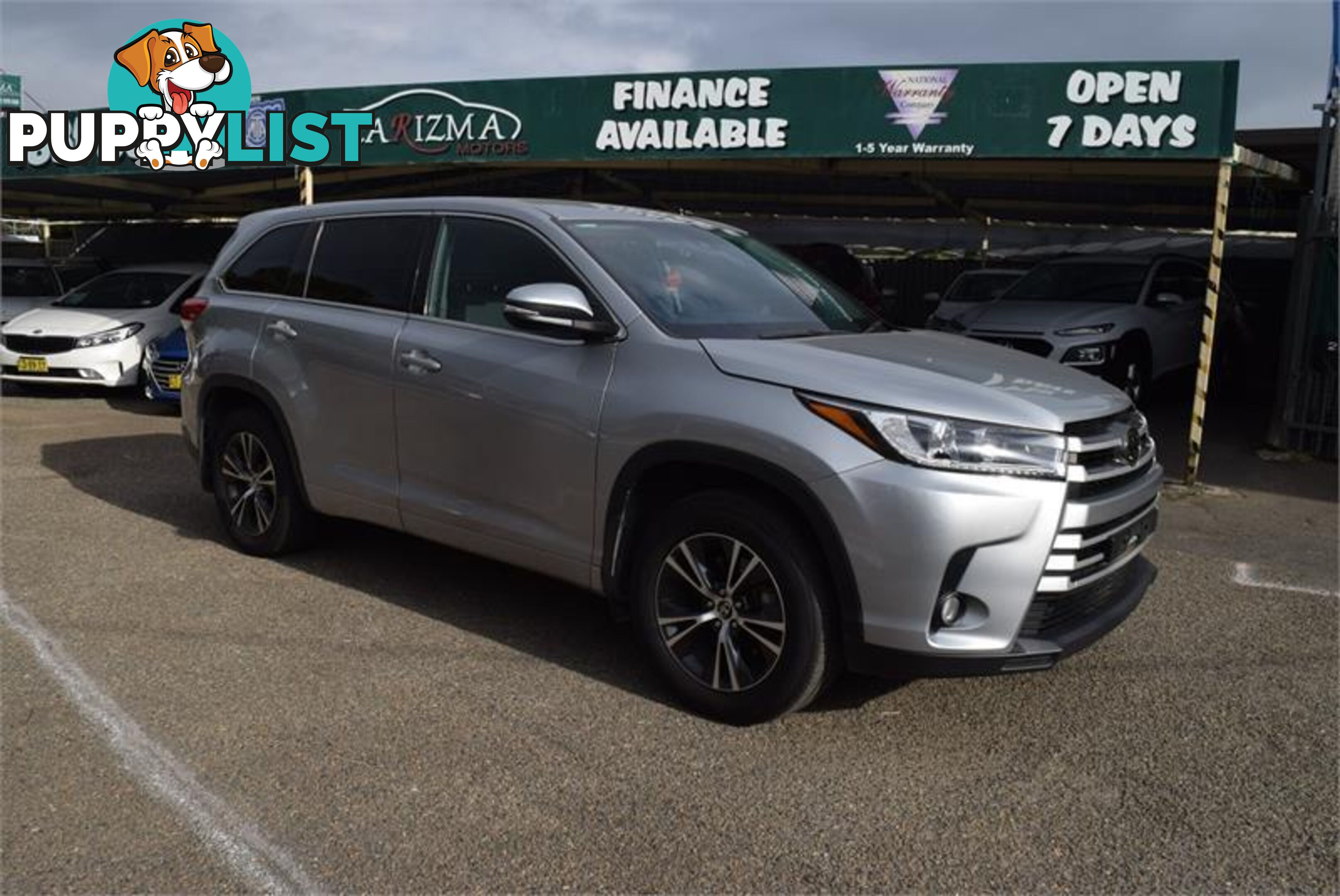 2018 TOYOTA KLUGER GX (4X2) GSU50R SUV, 4 DOORS, 7 SEATS