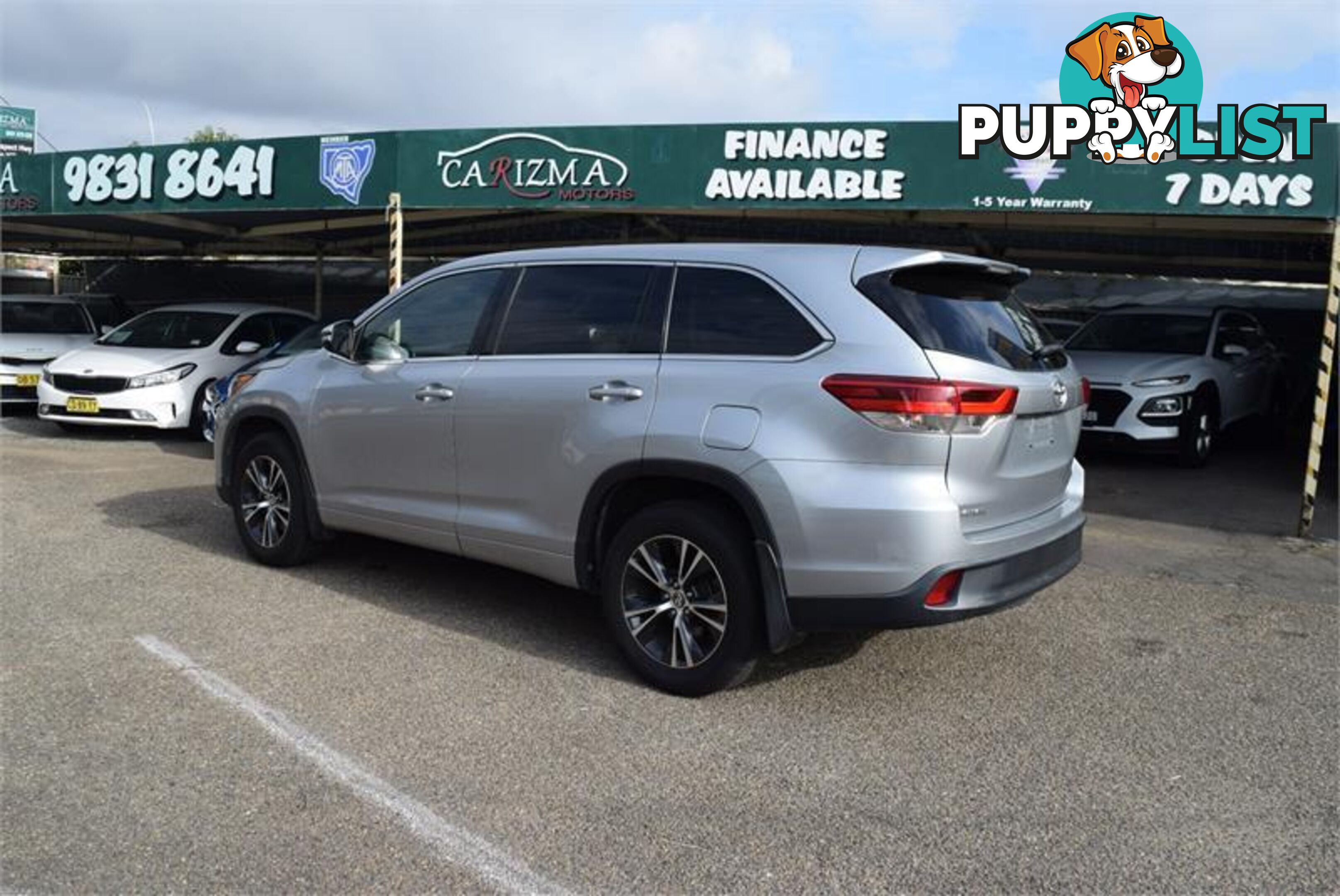 2018 TOYOTA KLUGER GX (4X2) GSU50R SUV, 4 DOORS, 7 SEATS