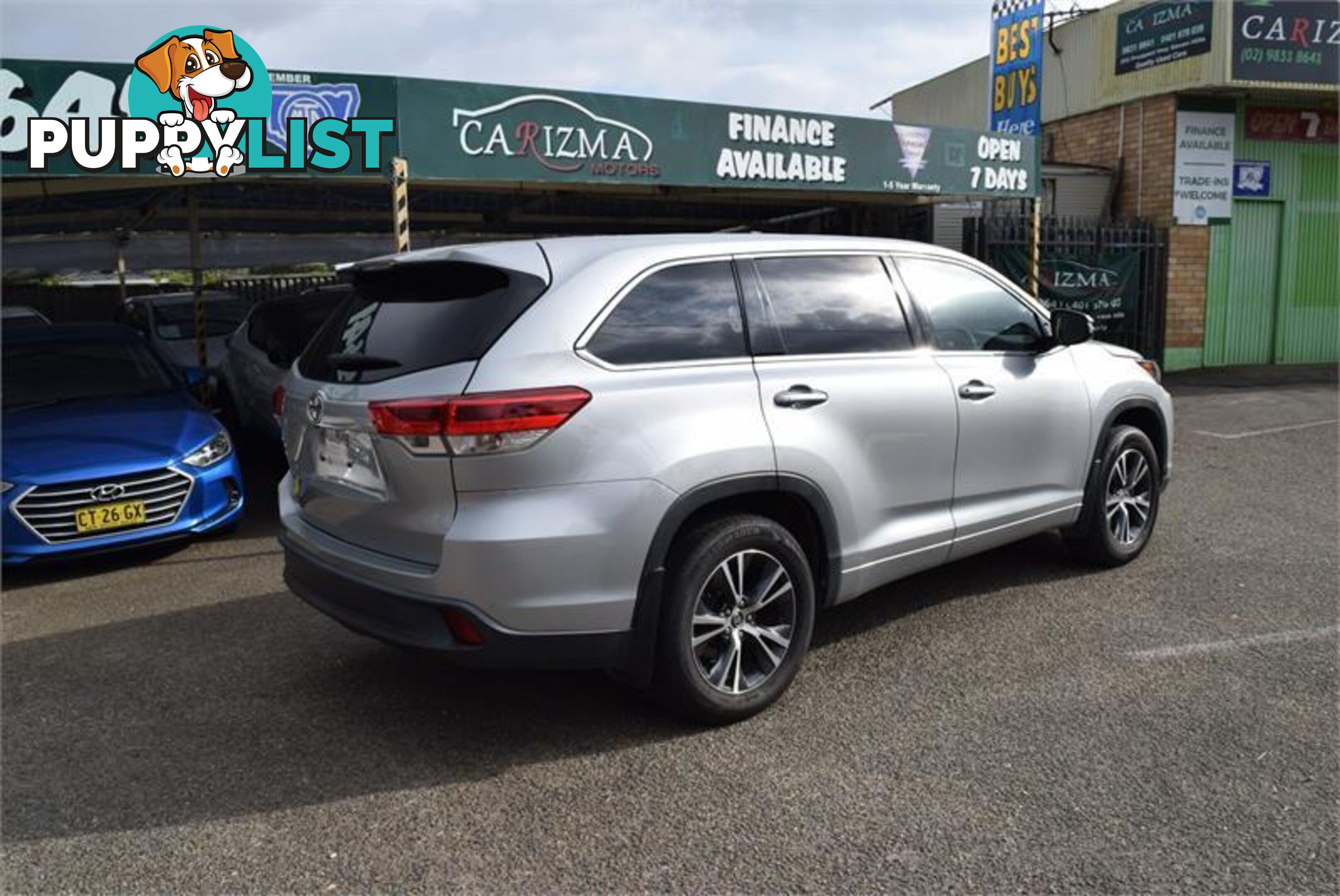 2018 TOYOTA KLUGER GX (4X2) GSU50R SUV, 4 DOORS, 7 SEATS