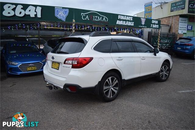 2018 SUBARU OUTBACK 2.5I MY18 SUV, 4 DOORS, 5 SEATS