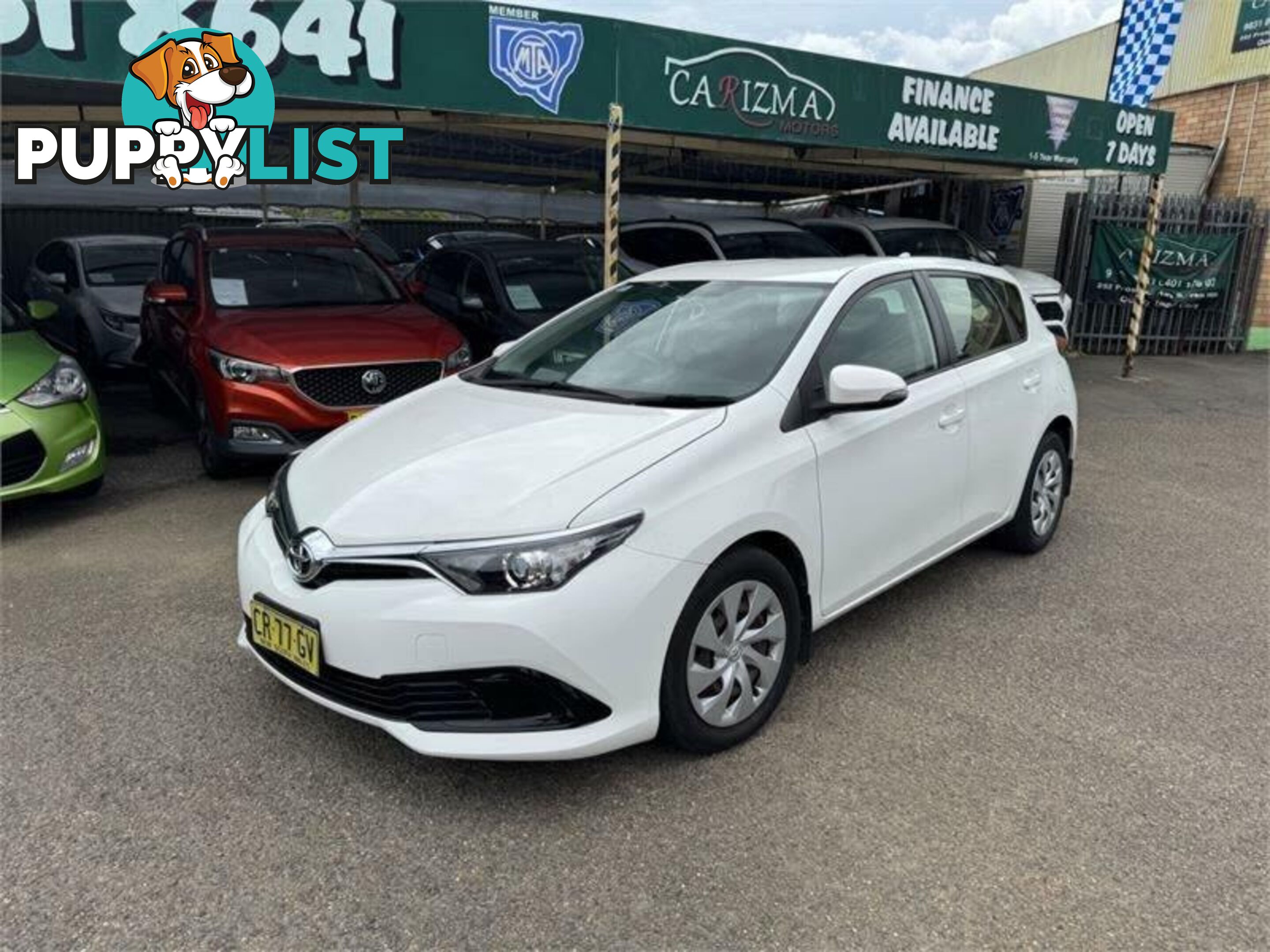 2018 TOYOTA COROLLA ASCENT ZRE182R MY17 HATCHBACK