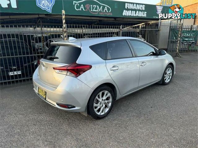 2018 TOYOTA COROLLA ASCENT SPORT ZRE182R MY17 HATCH, 5 DOORS, 5 SEATS