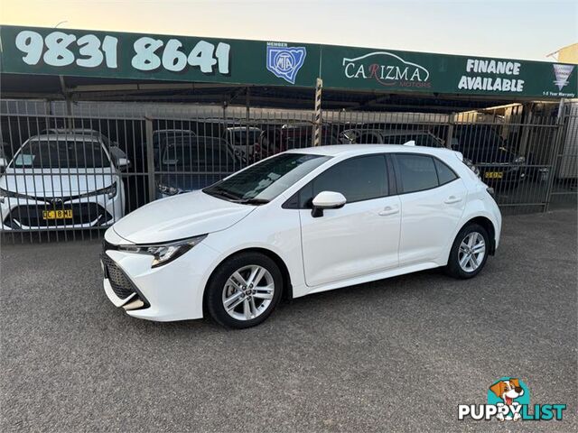 2019 TOYOTA COROLLA ASCENT SPORT MZEA12R HATCH, 5 DOORS, 5 SEATS