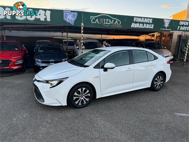 2021 TOYOTA COROLLA ASCENT SPORT (HYBRID) ZWE211R SEDAN, 4 DOORS, 5 SEATS