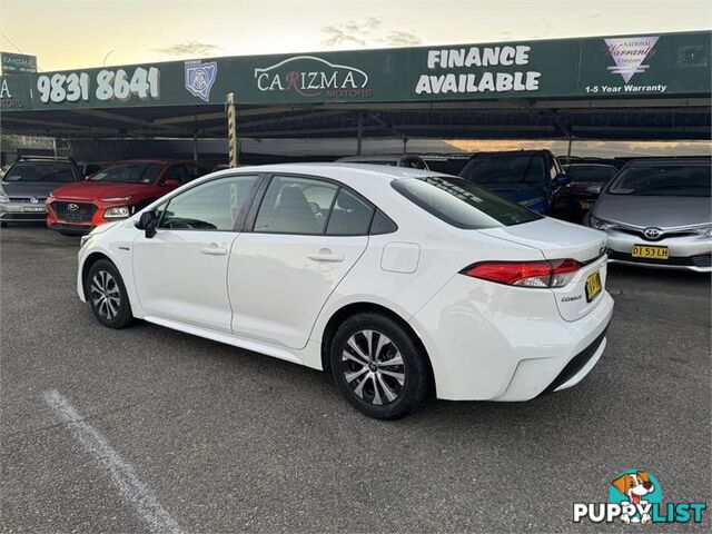 2021 TOYOTA COROLLA ASCENT SPORT (HYBRID) ZWE211R SEDAN, 4 DOORS, 5 SEATS