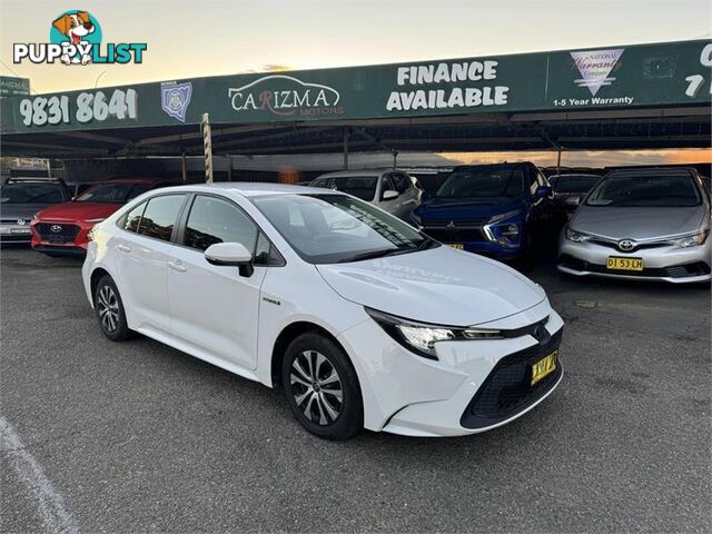 2021 TOYOTA COROLLA ASCENT SPORT (HYBRID) ZWE211R SEDAN, 4 DOORS, 5 SEATS