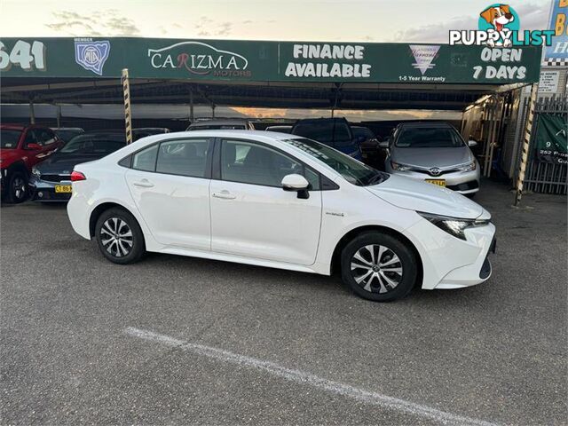 2021 TOYOTA COROLLA ASCENT SPORT (HYBRID) ZWE211R SEDAN, 4 DOORS, 5 SEATS