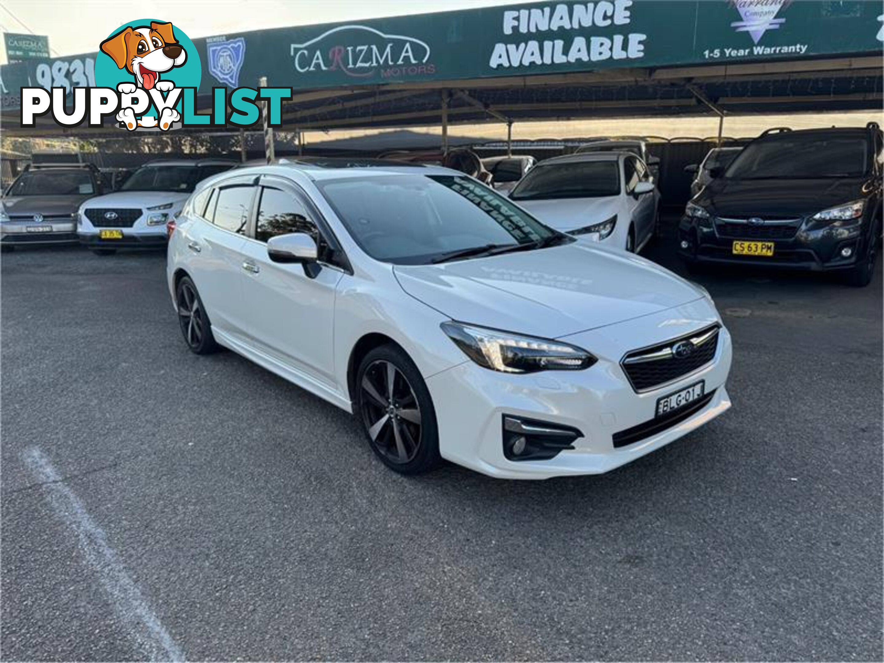 2018 SUBARU IMPREZA 2.0I-S (AWD) MY18 HATCH, 5 DOORS, 5 SEATS