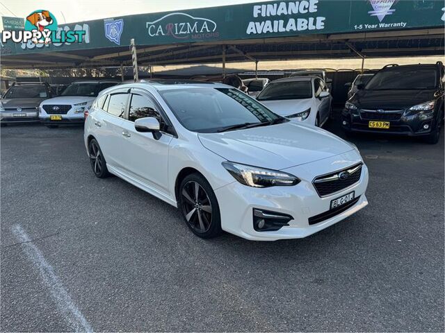 2018 SUBARU IMPREZA 2.0I-S (AWD) MY18 HATCH, 5 DOORS, 5 SEATS