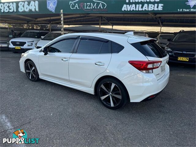 2018 SUBARU IMPREZA 2.0I-S (AWD) MY18 HATCH, 5 DOORS, 5 SEATS