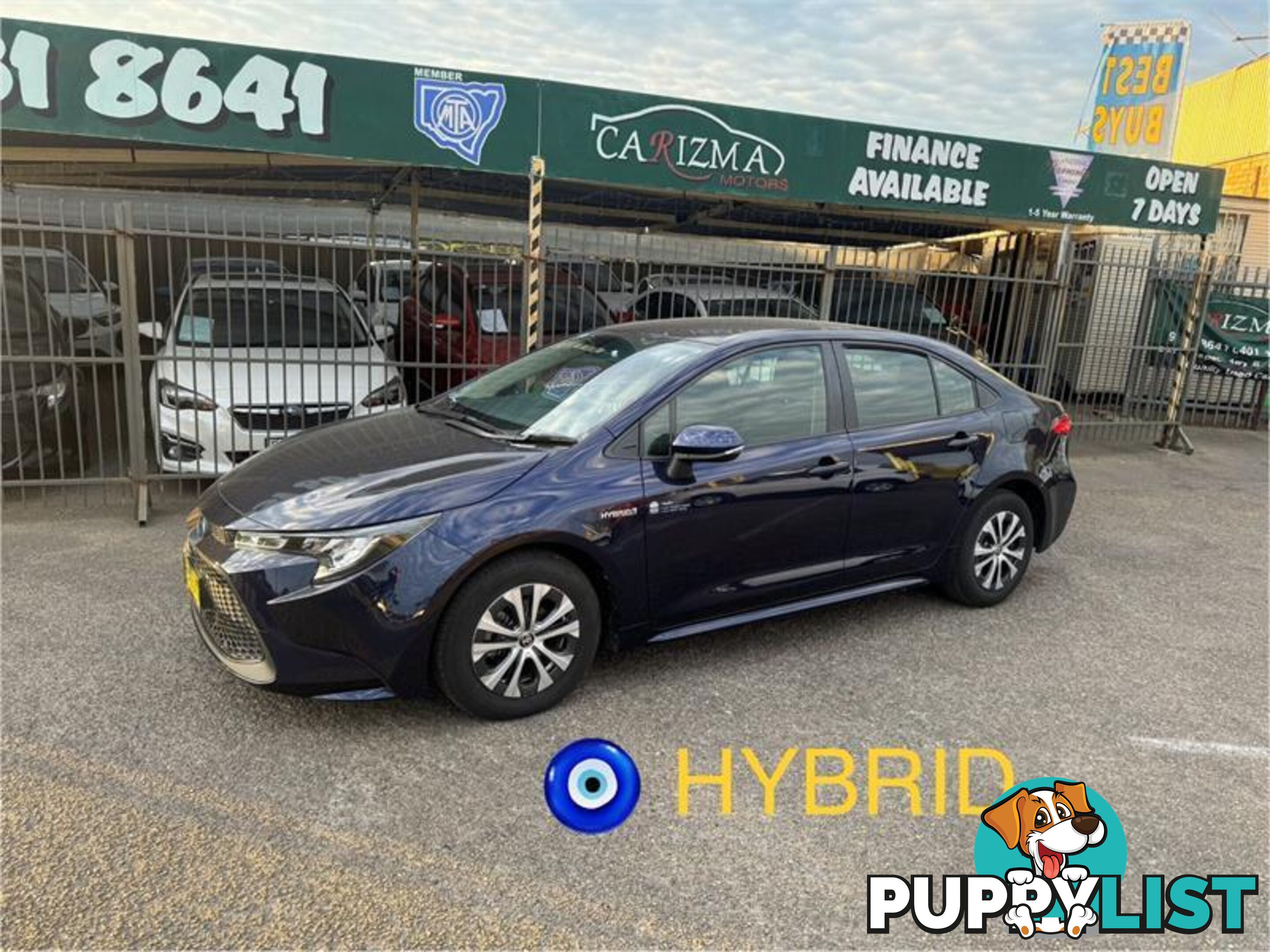 2020 TOYOTA COROLLA ASCENT SPORT (HYBRID) ZWE211R SEDAN, 4 DOORS, 5 SEATS