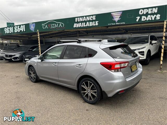 2017 SUBARU IMPREZA 2.0I (AWD) MY18 HATCH, 5 DOORS, 5 SEATS