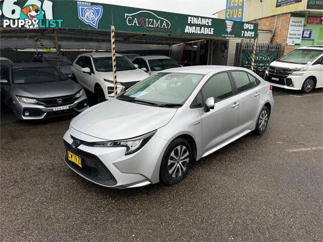 2019 TOYOTA COROLLA ASCENT SPORT (HYBRID) ZWE211R SEDAN, 4 DOORS, 5 SEATS