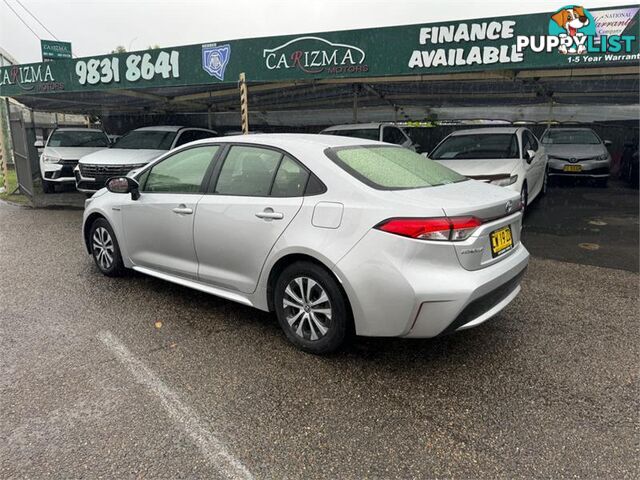 2019 TOYOTA COROLLA ASCENT SPORT (HYBRID) ZWE211R SEDAN, 4 DOORS, 5 SEATS