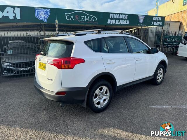 2013 TOYOTA RAV4 GX (2WD) ZSA42R SUV, 4 DOORS, 5 SEATS