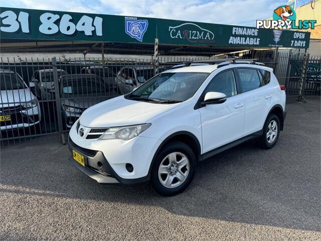 2013 TOYOTA RAV4 GX (2WD) ZSA42R SUV, 4 DOORS, 5 SEATS