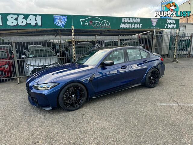 2022 BMW M3 COMPETITION M XDRIVE G80 SEDAN, 4 DOORS, 5 SEATS