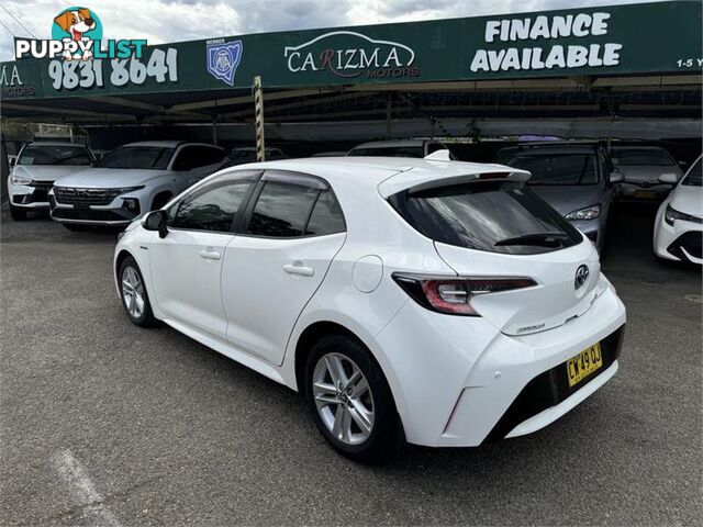 2020 TOYOTA COROLLA ASCENT SPORT (HYBRID) ZWE211R HATCH, 5 DOORS, 5 SEATS