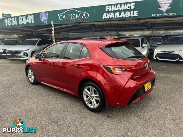 2019 TOYOTA COROLLA ASCENT SPORT (HYBRID) ZWE211R HATCHBACK